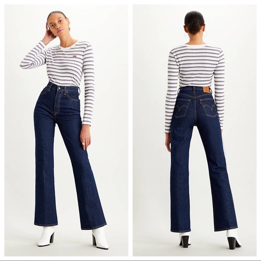 NWT🛍 Levi’s Ribcage Bootcut Jeans Color High Key
